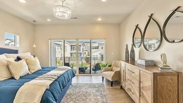 5 chambres, bureau, lit de bébé portatif, accès au Wi-Fi (inclus)