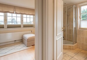 Shower, hair dryer