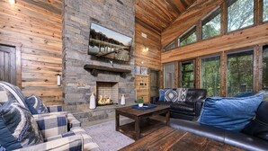 Unclassified image, 5 of 48, button - Luxury Cabin*Hot Tub*Fire Pit*Game Room*Arcade (Broken Bow)