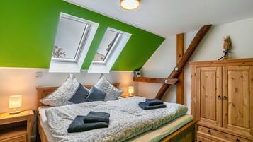 2 Schlafzimmer, Bügeleisen/Bügelbrett, kostenloses WLAN, Bettwäsche