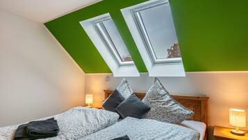 2 Schlafzimmer, Bügeleisen/Bügelbrett, kostenloses WLAN, Bettwäsche