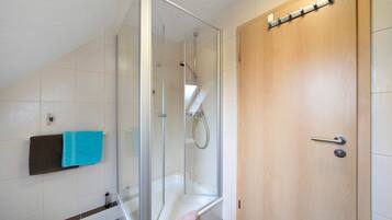 Shower, hair dryer