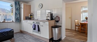 Apartamento 'Tierfreundliche Ferienwohnung' con piscina compartida, terraza privada y Wi-Fi