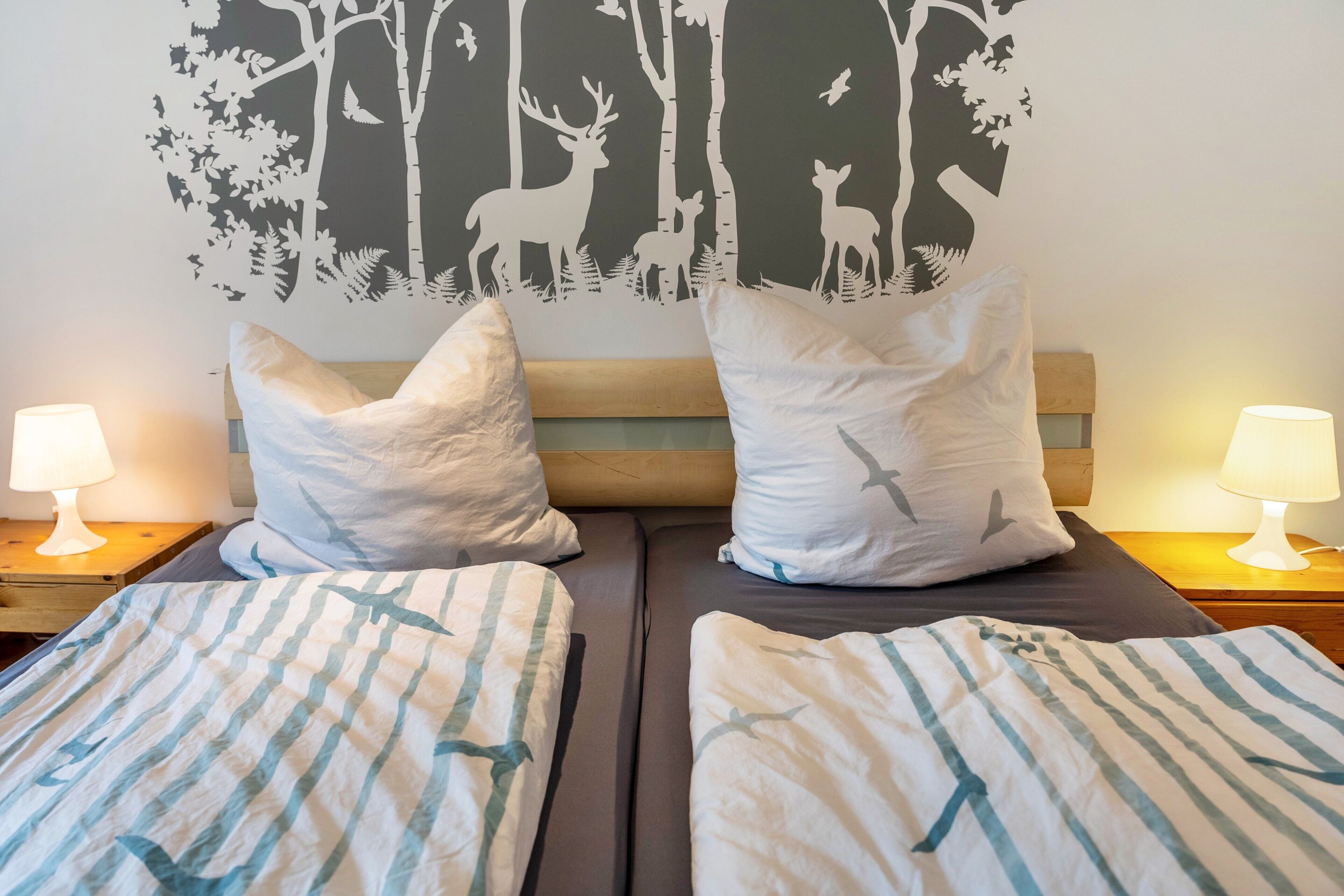 2 chambres, Wi-Fi gratuit, draps fournis