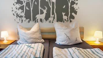 2 chambres, Wi-Fi gratuit, draps fournis