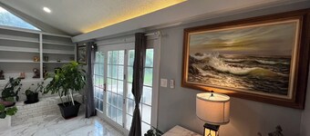 Cozy 4BR Home with Office, Fitness Area, Spacious Backyard & Pet-Friendl