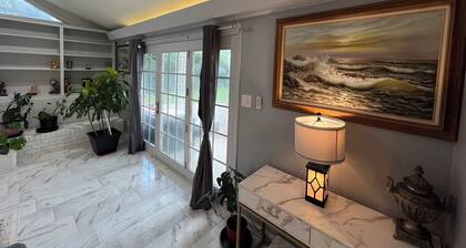 Cozy 4BR Home with Office, Fitness Area, Spacious Backyard & Pet-Friendl