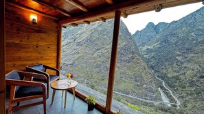 Vue sur les montagnes