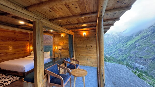 Suite Studio Luxe, vue montagne | Balcon