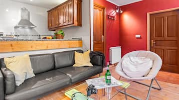 Télévision, cheminée