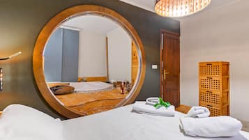 1 bedroom, iron/ironing board, bed sheets