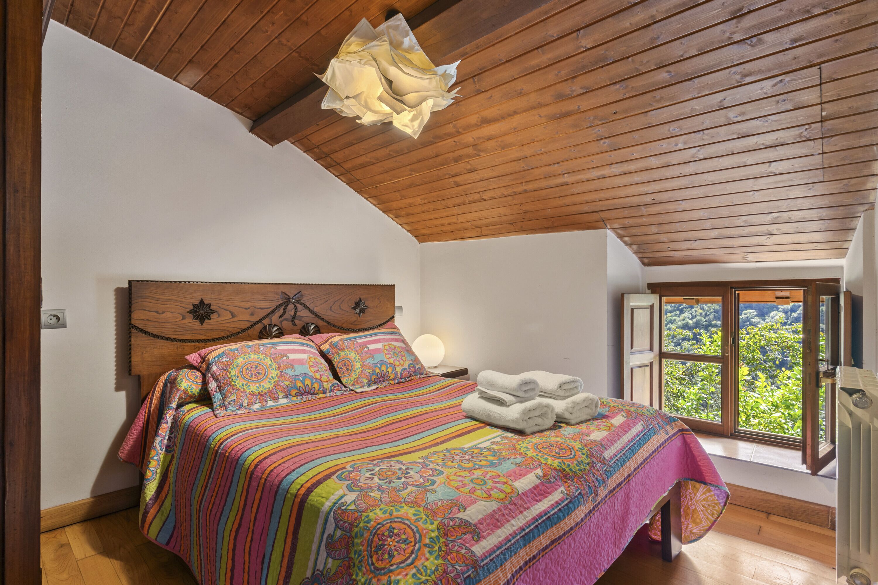 1 dormitorio y ropa de cama