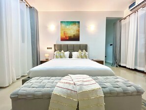 Luxe villa, 4 slaapkamers, privézwembad | Een strijkplank/strijkijzer, gratis wifi