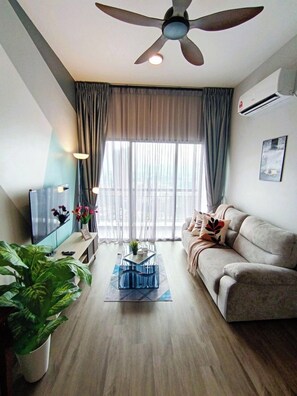 Executive Apartment | Living area - The Horizon Ipoh Belle Vue by Grab A Stay (Ipoh)