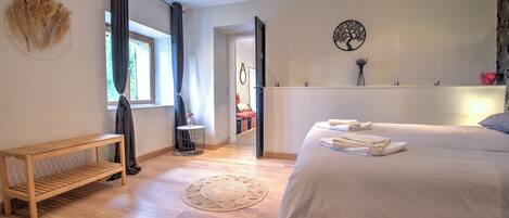 1 غرفة نوم وواي فاي مجانًا وملاءات أسرّة