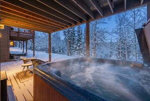 Idromassaggio all'aperto