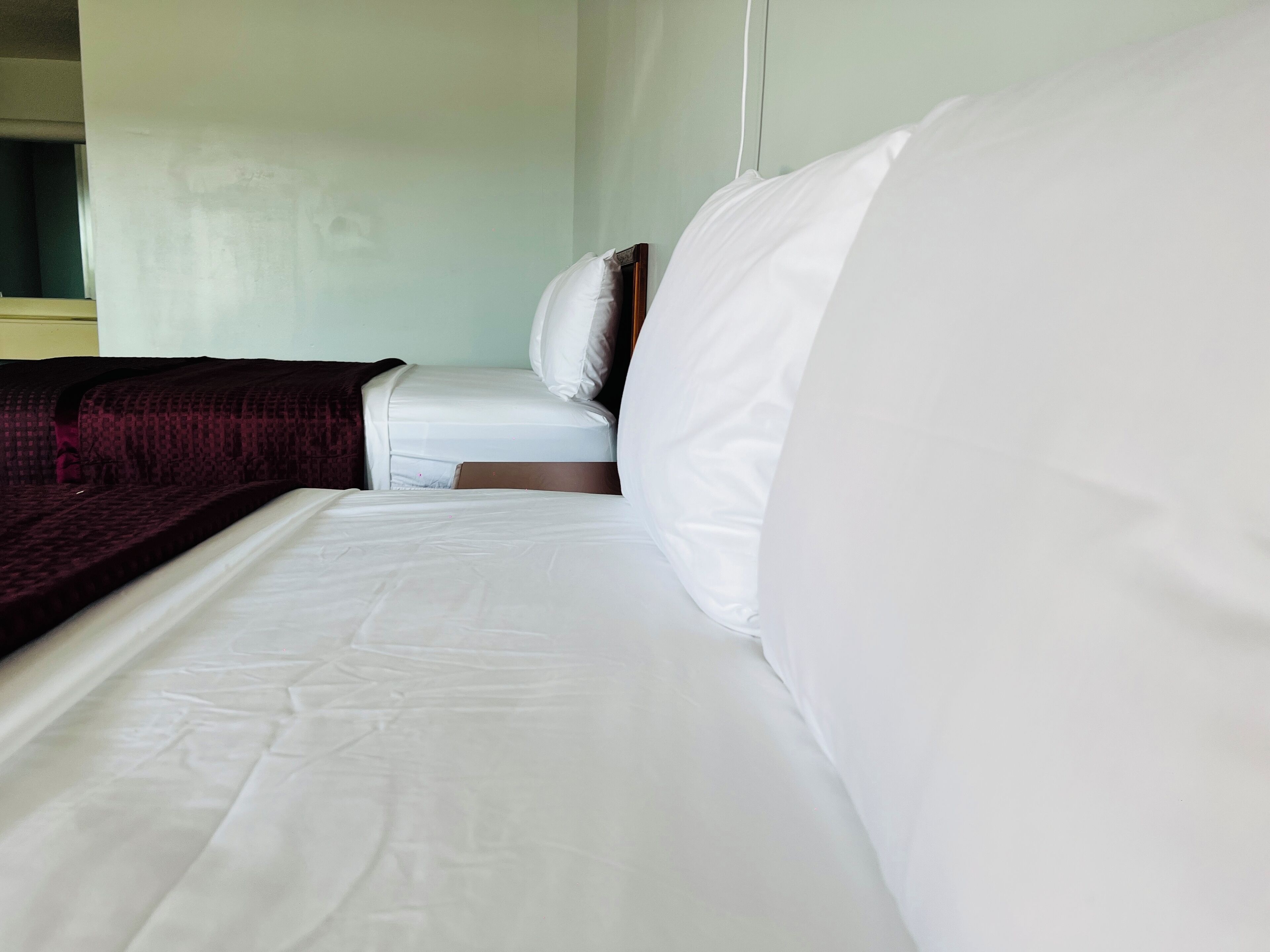 Room, 2 Queen Beds, Non Smoking | Free WiFi, bed sheets