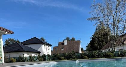 Splendid Villa Stella-Plage heated pool