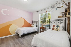 4 habitaciones, tabla de planchar con plancha y wifi gratis