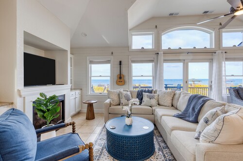 Beachfront w/ Pool, Hot Tub & Game Room, Sleeps 28 | Atlantic Watch by AvantStay