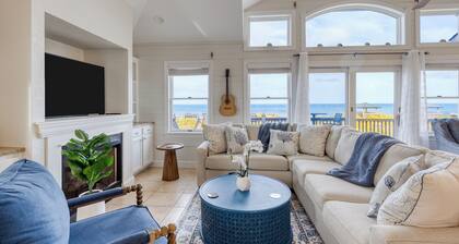 Beachfront w/ Pool, Hot Tub & Game Room, Sleeps 28 | Atlantic Watch by AvantStay