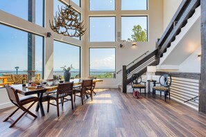 Dining - Skyline Sanctuary | Indoor Pool, Game Room, Firepit, Mountain Views, Luxe Design (Pigeon Forge)