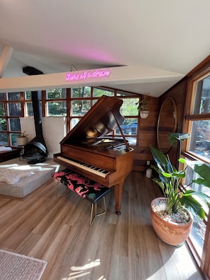 Interior - Secluded Waterfall House  (Guerneville)