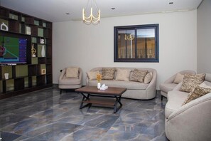 Sitteområde i lobbyen