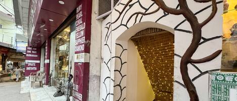 Facciata della struttura