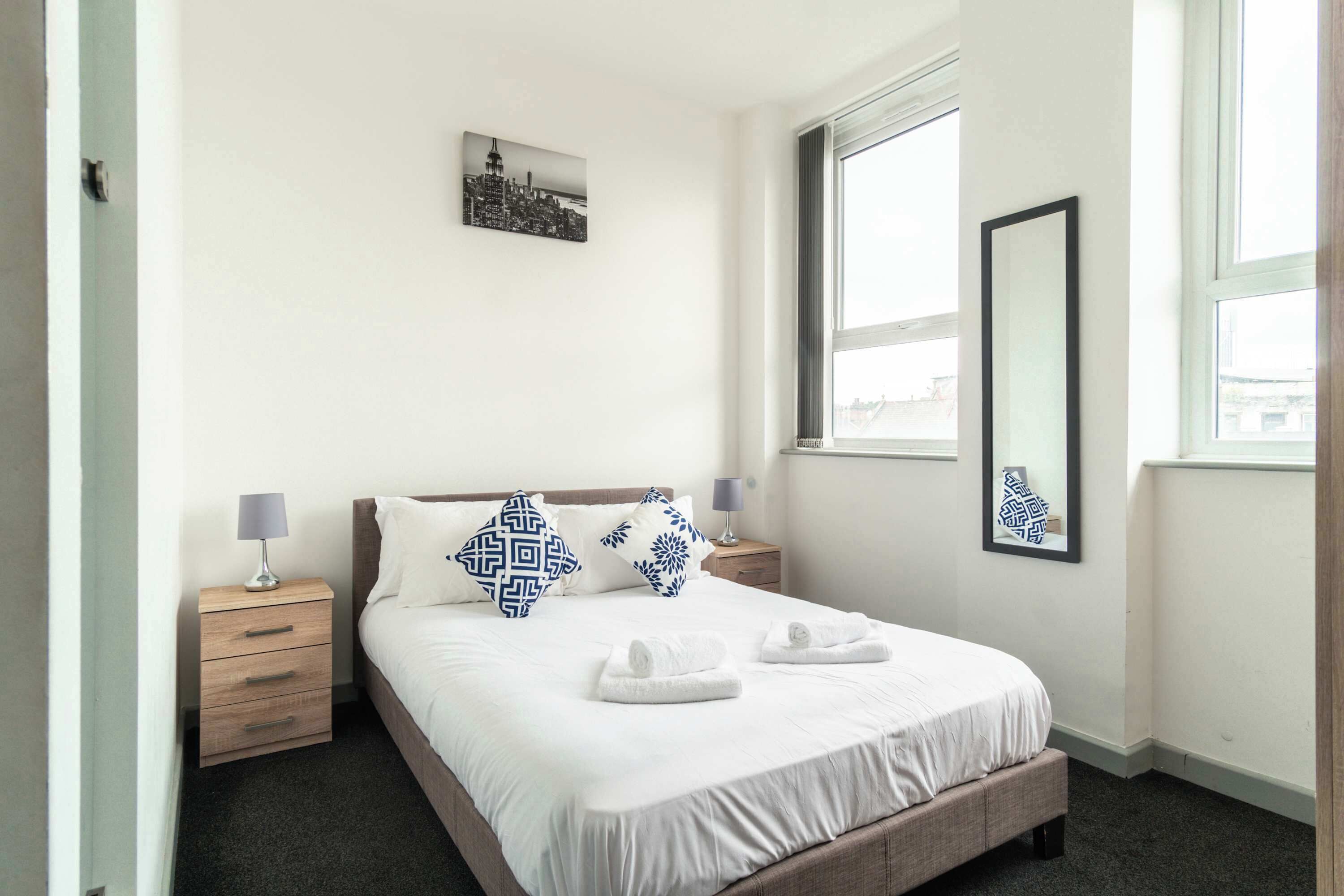 1 bedroom, desk, iron/ironing board, WiFi