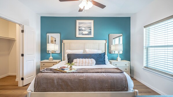 3 bedrooms, iron/ironing board, travel crib, free WiFi