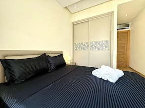 Appartement | 2 chambres, fer et planche à repasser, Wi-Fi gratuit, draps fournis