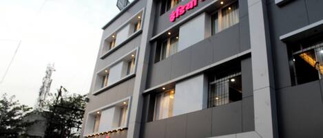 Voorkant van accommodatie