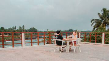Terrasse sur le toit
