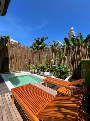 Vila Mewah, pemandangan samudra | Teras/patio
