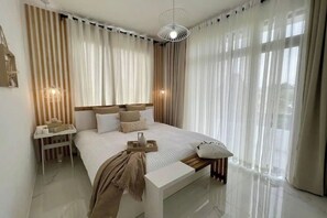 2 bedrooms, iron/ironing board, free WiFi, bed sheets