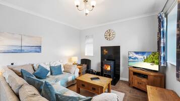 House | Living area | Fireplace