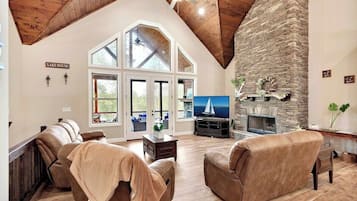 تلفزيون، مدفأة