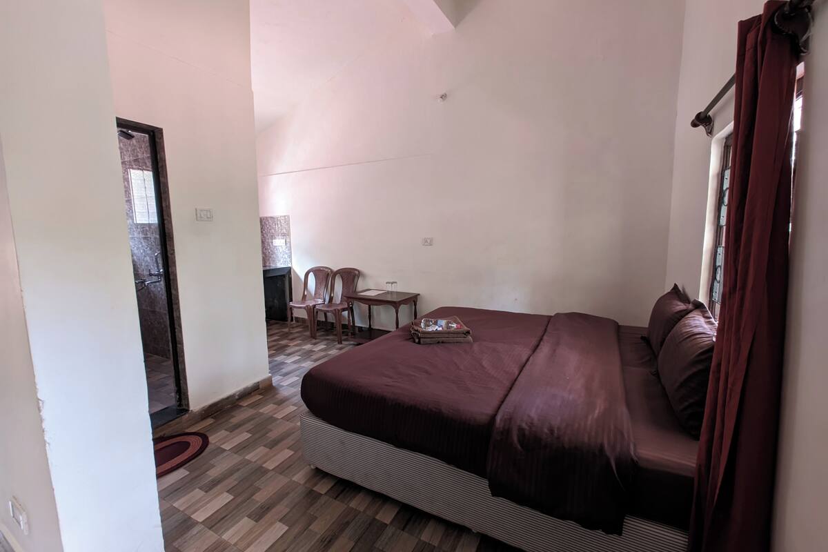 Estúdio família, vista para o jardim | 1 quarto, Wi-Fi de cortesia, roupa de cama