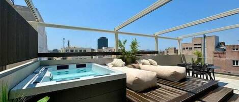 Appartement Deluxe, non-fumeur, vue sur la ville | 1 chambre