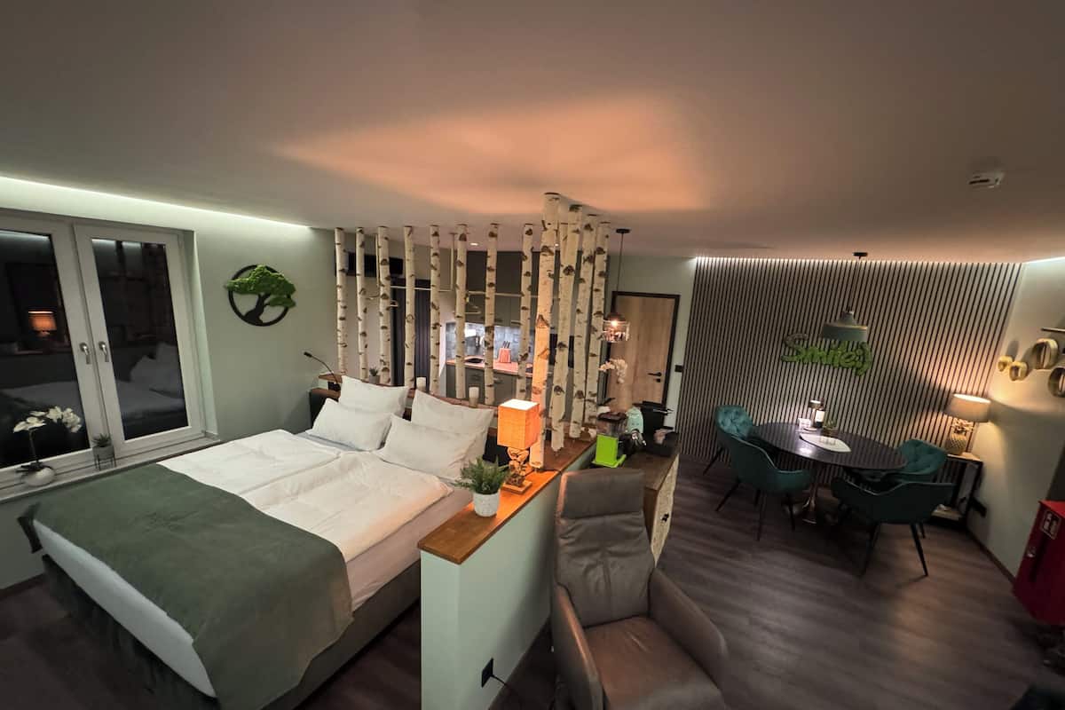 Luxury-Studiosuite | Bettwäsche aus ägyptischer Baumwolle, hochwertige Bettwaren