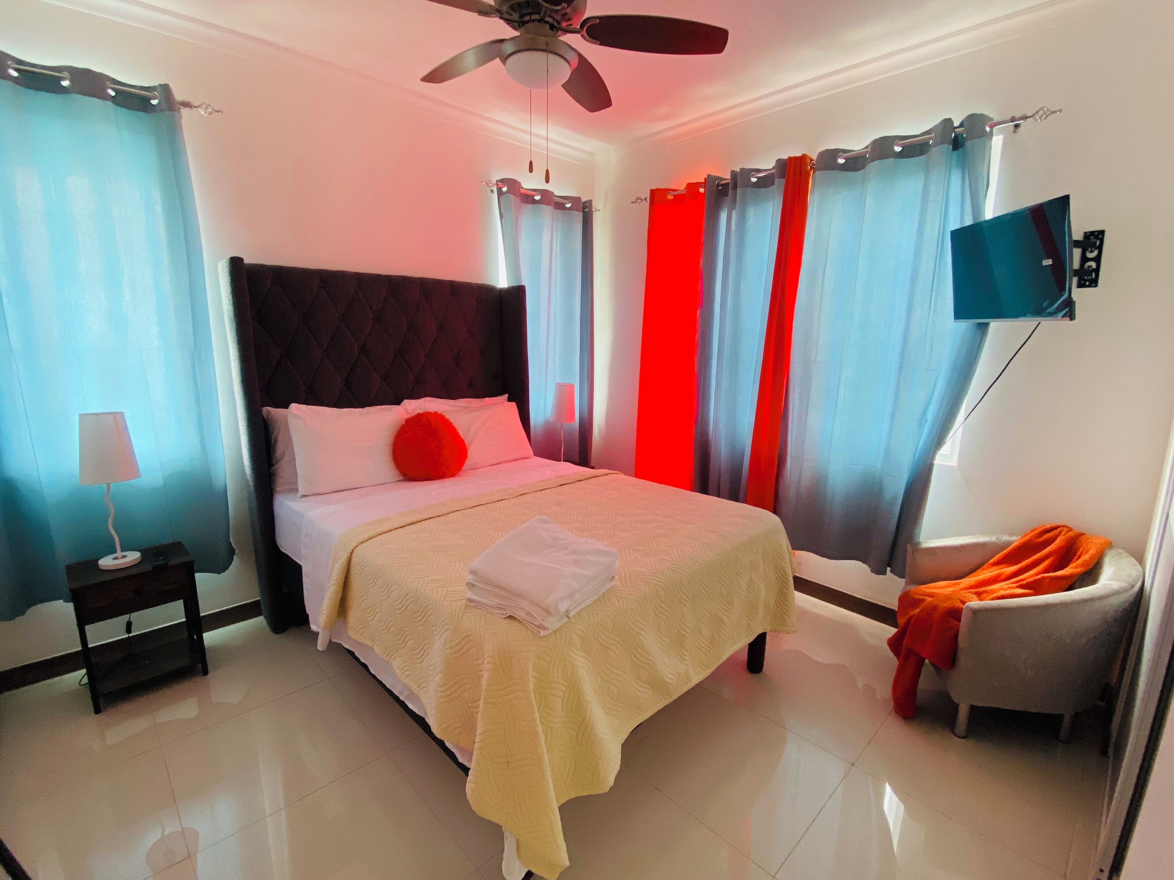 2 soveværelser, strygejern/strygebræt, Wi-Fi, sengetøj