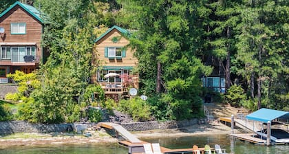 Lakeside Stay | Beach Access | Dock | Firepit & Dining