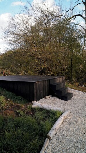 Cabin | Property grounds - Off-grid Cork Cabin With It's Own Island (Gillingham)