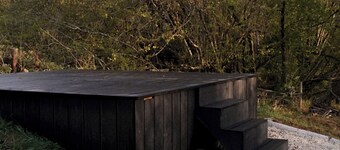 Off-grid Cork Cabin With It's Own Island