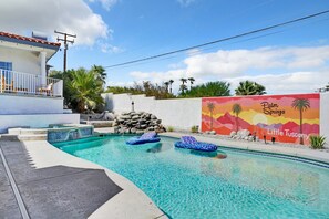 Una piscina climatizada
