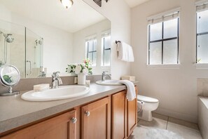 Sèche-cheveux, serviettes fournies