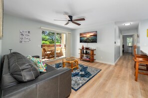 Townhome, 2 Bedrooms | Living area | Smart TV - Big Island Fairway Terrace J-107 2 Bedroom Townhouse (Waikoloa)