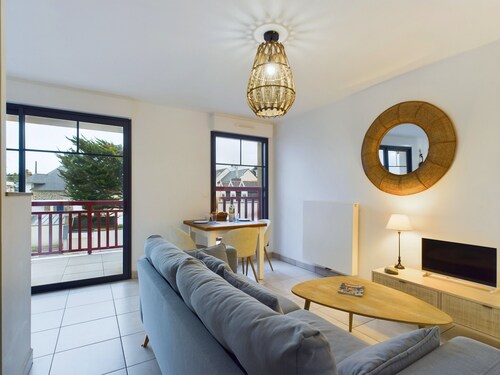 Apartment for 2 - 50 m from Val André beach