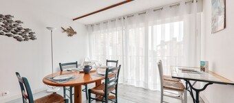 Flat 100m from Fogéo and Kerjouanno beaches